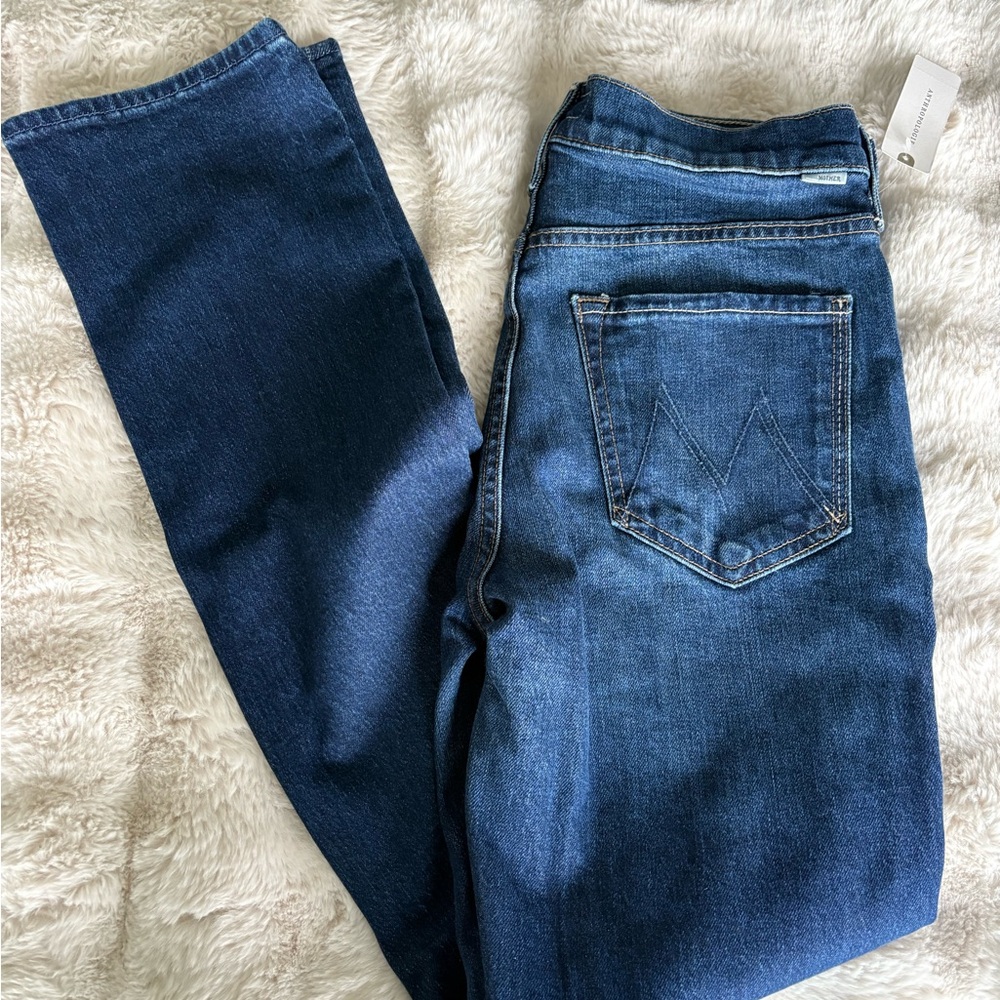 NWT MOTHER Rascal Skimp. Shine On. Size 32 - Picture 2 of 7
